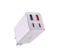 Baseus Ładowarka sieciowa GaN6 Pro, 2xUSB-C , 2xUSB, 65W (fioletowa - 1310919 - zdjęcie 6